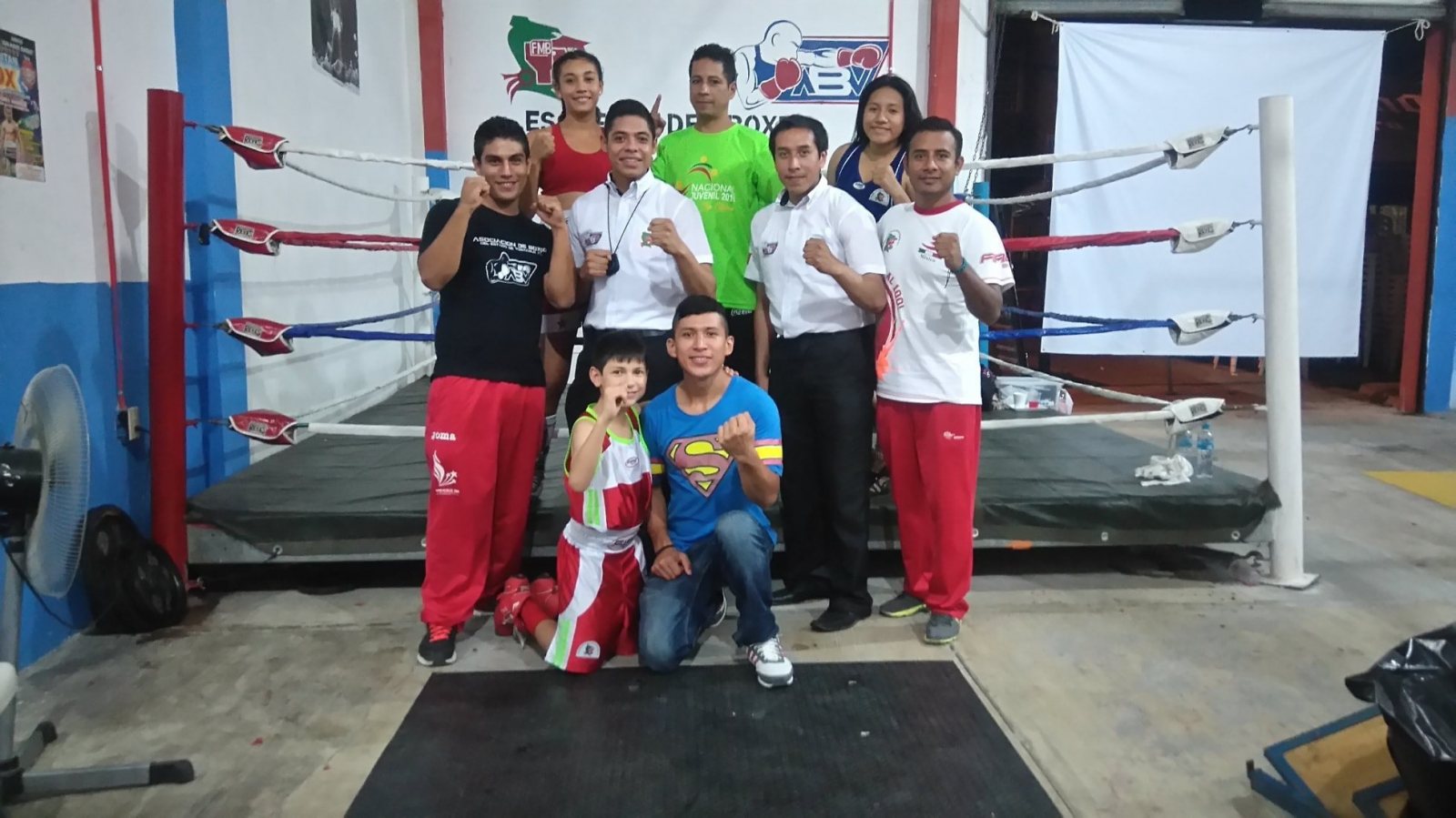 Escuela de boxeo Coatepec