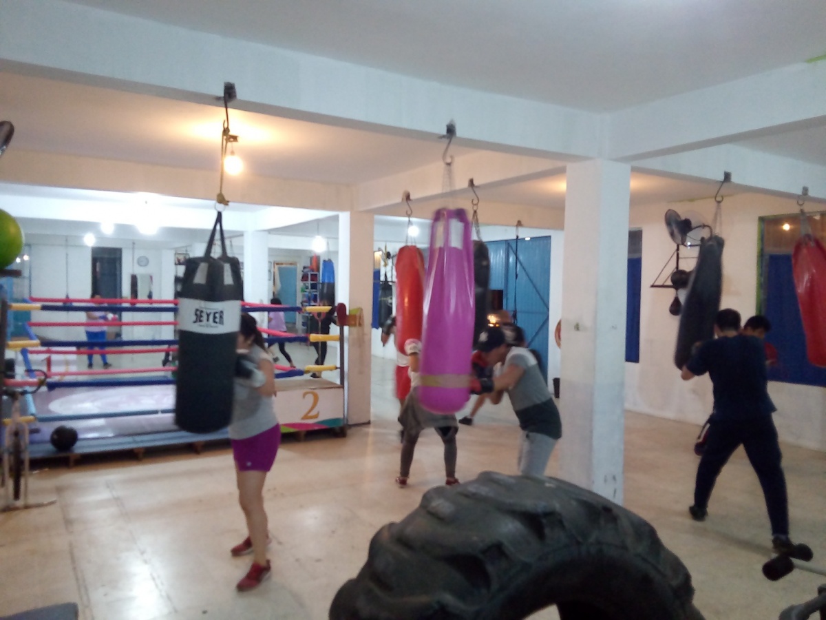 Escuela de boxeo Coatepec